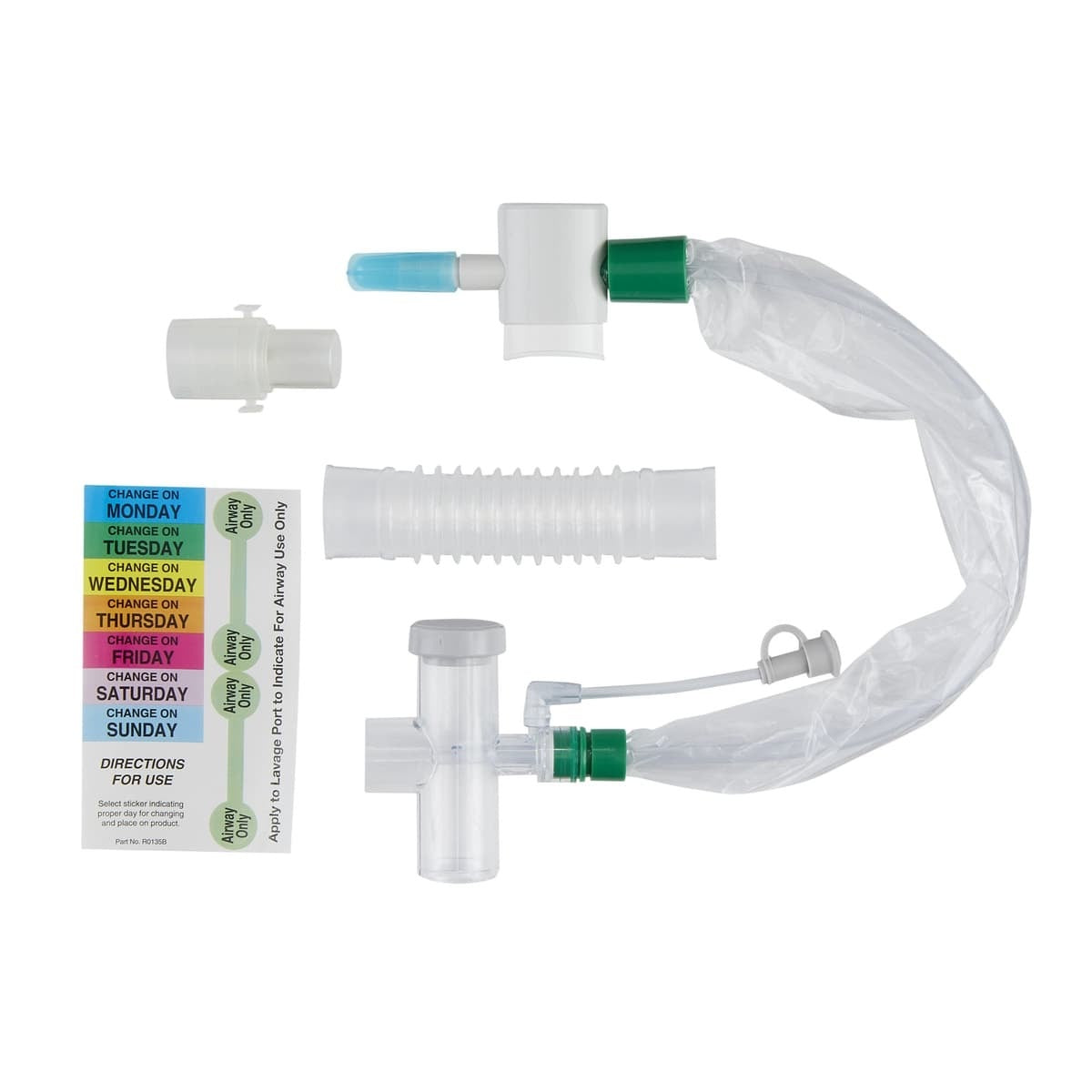 Pepper Medical Closed Suction catheter for Endo Trach, 10 fr