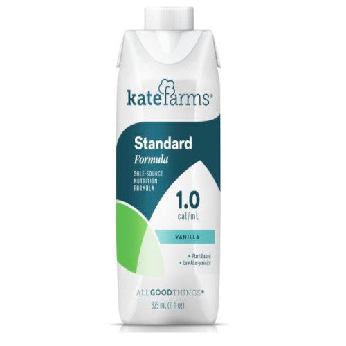 Oral Supplement Kate Farms Standard 1.0 Vanilla Flavor Liquid