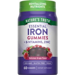 Nature's Truth Iron Gummies, 60 ct
