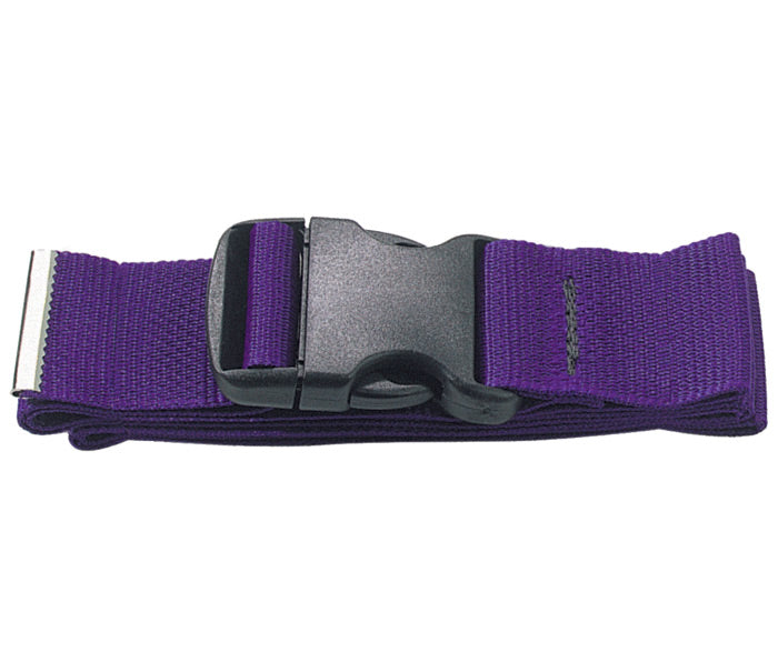 Prestige Medical Gait Transfer Belt, 58", Purple, Nylon, Plastic Buckle