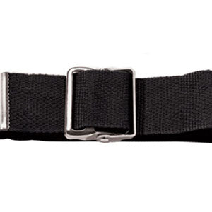 Prestige Medical Gait Transfer Belt with Metal Buckle, 58", Royal Blue, Nylon