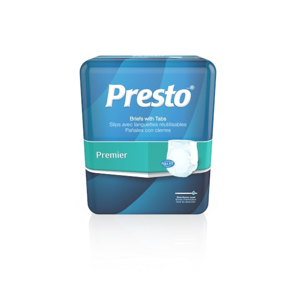 Presto Moderate Absorbency Incontinence Brief, Breathable
