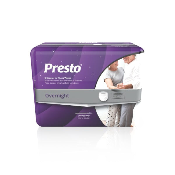 Presto Supreme FlexRight Protective Underwear, Extended Absorbency, Large (44" to 58")