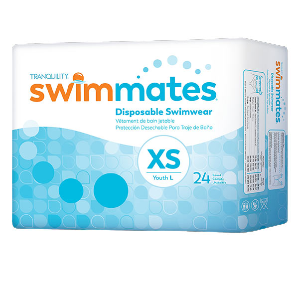 Tranquility Swimmates Disposable Swimwear, X-Small / Youth Large