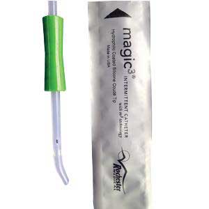 Magic3 Hydrophilic Male Intermittent Catheter Coudé Tip with Sure-Grip
