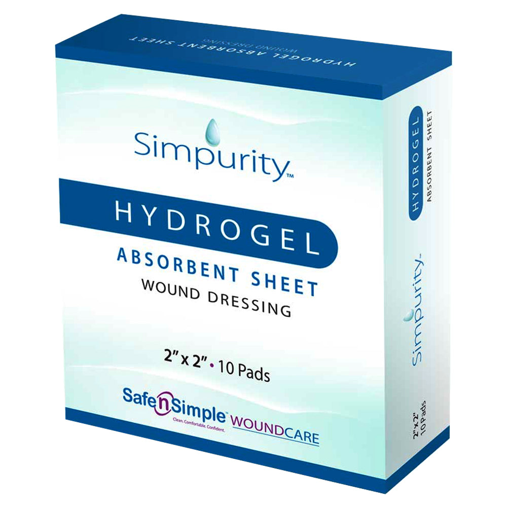 Safe n' Simple Simpurity Hydrogel Absorbent Wound Dressing