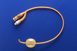 Rusch Gold Latex Foley Coude Catheter, 2-Way, 12 FR, 30cc