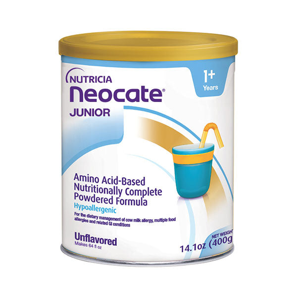 Neocate Junior Pediatric Nutrition Unflavored Powder 14.1 oz. Can