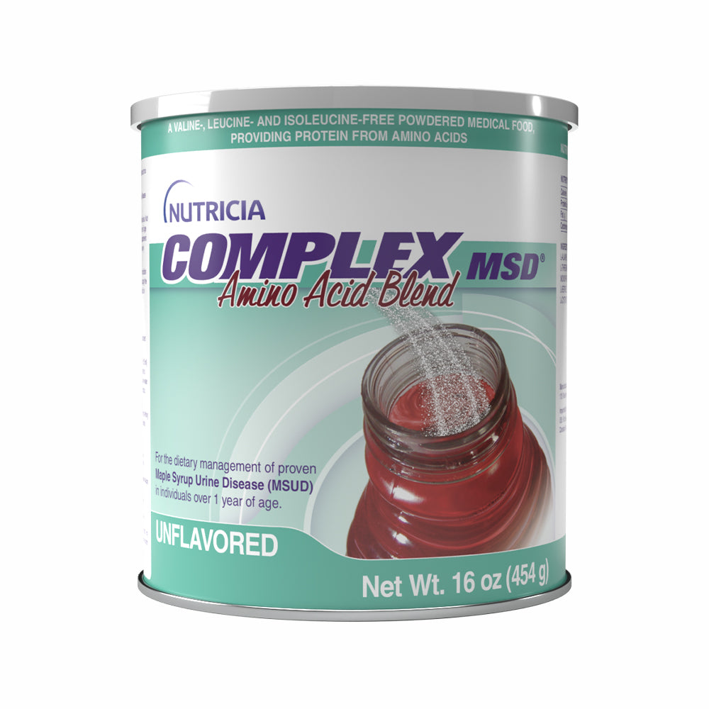 Complex MSD Amino Acid Blend Powder, 1 lb Can (454 g), Unflavored