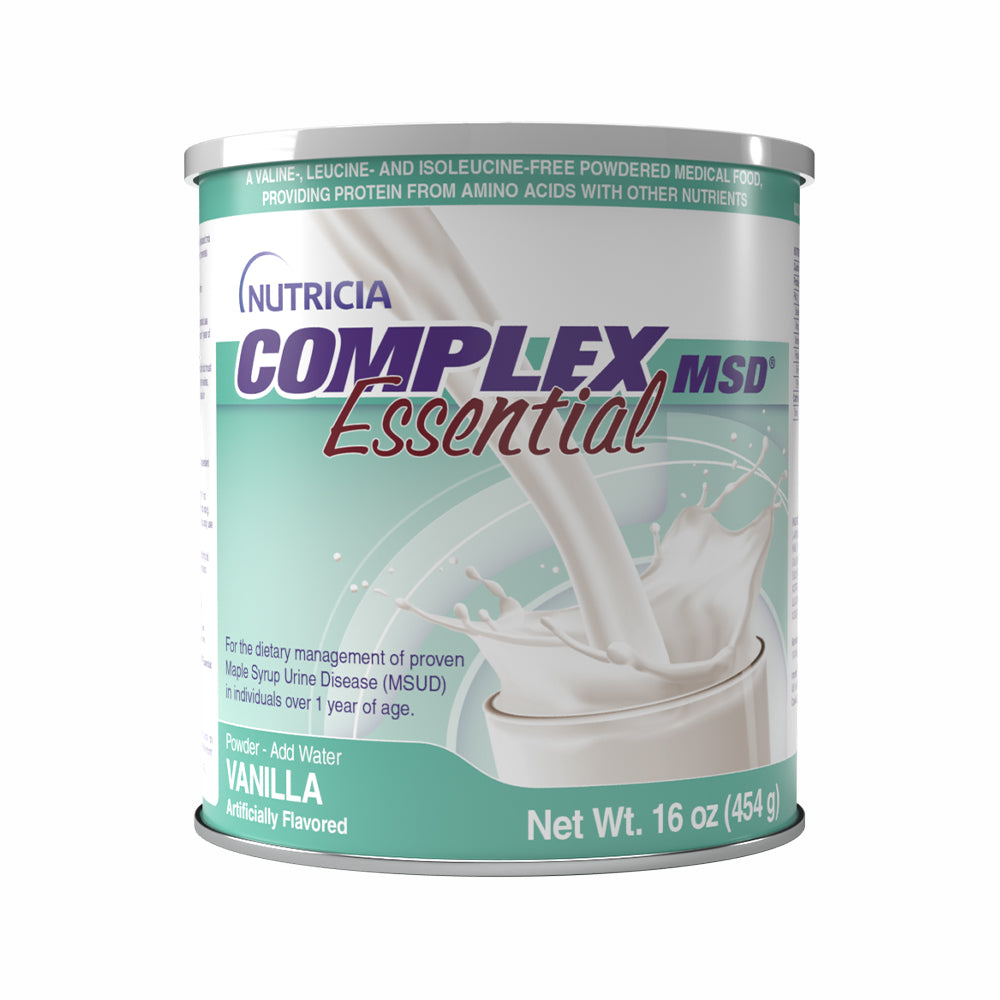 Complex Essential MSD Drink Mix, 1 lb Can (454 g), Vanilla Flavored