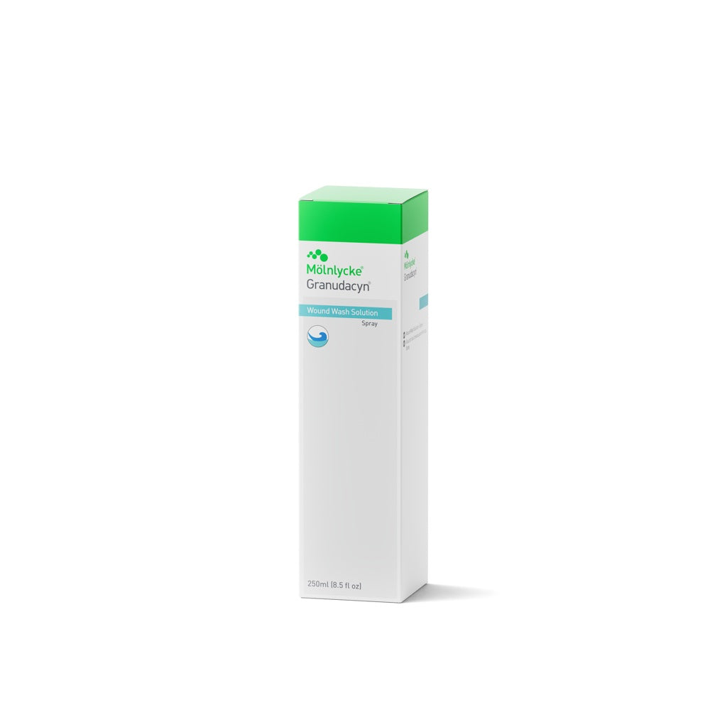 Granudacyn Wound Wash Solution, Pump Cap, 8.5 oz