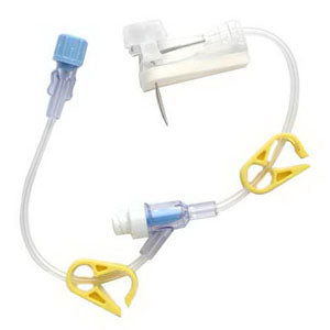 Smiths ASD Gripper Plus Safety Needle 22G x 5/8" L, Non Y-site