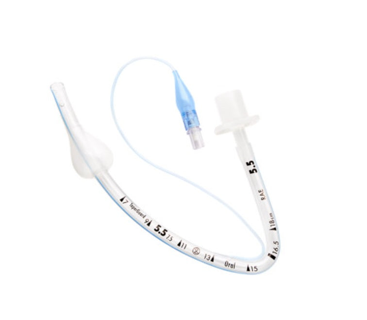 Kendall Shiley Oral RAE Endotracheal Tube, with TaperGuard Cuff, 6.9mm OD, 5mm ID