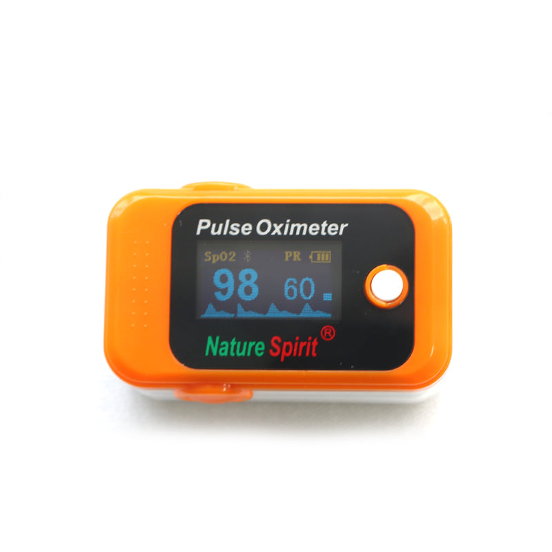 Simpro NatureSpirit Fingertip Pulse Oximeter, with Bluetooth Wireless, Telehealth Ready