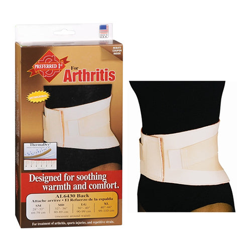 Scott Sport-Aid Arthritis Back Support, XL, Beige