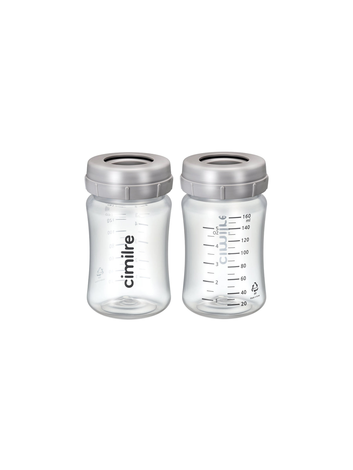 Cimilre Storage Bottle Set, 2 count