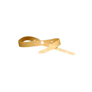 Urocare Products Inc Tan Latex Leg Straps with Button Closure, For Reusable Latex Leg Bags 3/4" x 21-3/4"