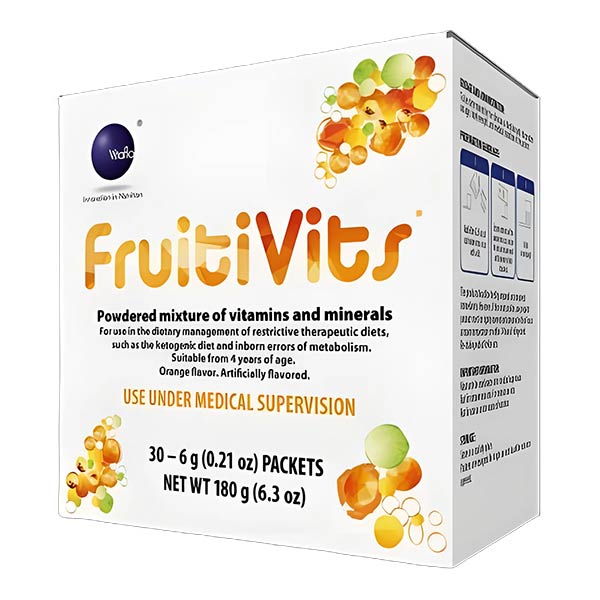FruitiVits, Orange, 6 g Packet