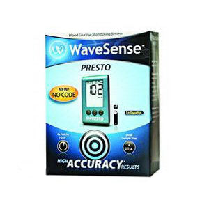 AgaMatrix WaveSense Presto Blood Glucose Monitoring Kit