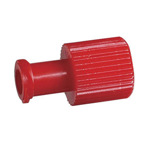 Braun Red Cap Replacement Luer Cap, Dual Function