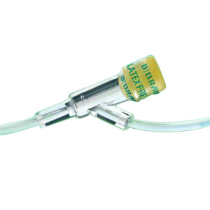 Braun Rate Flow Regulator IV Set with 15 Micron Filter, 1 Non Needle-Free Injection, 20 drops/mL Drip Rate