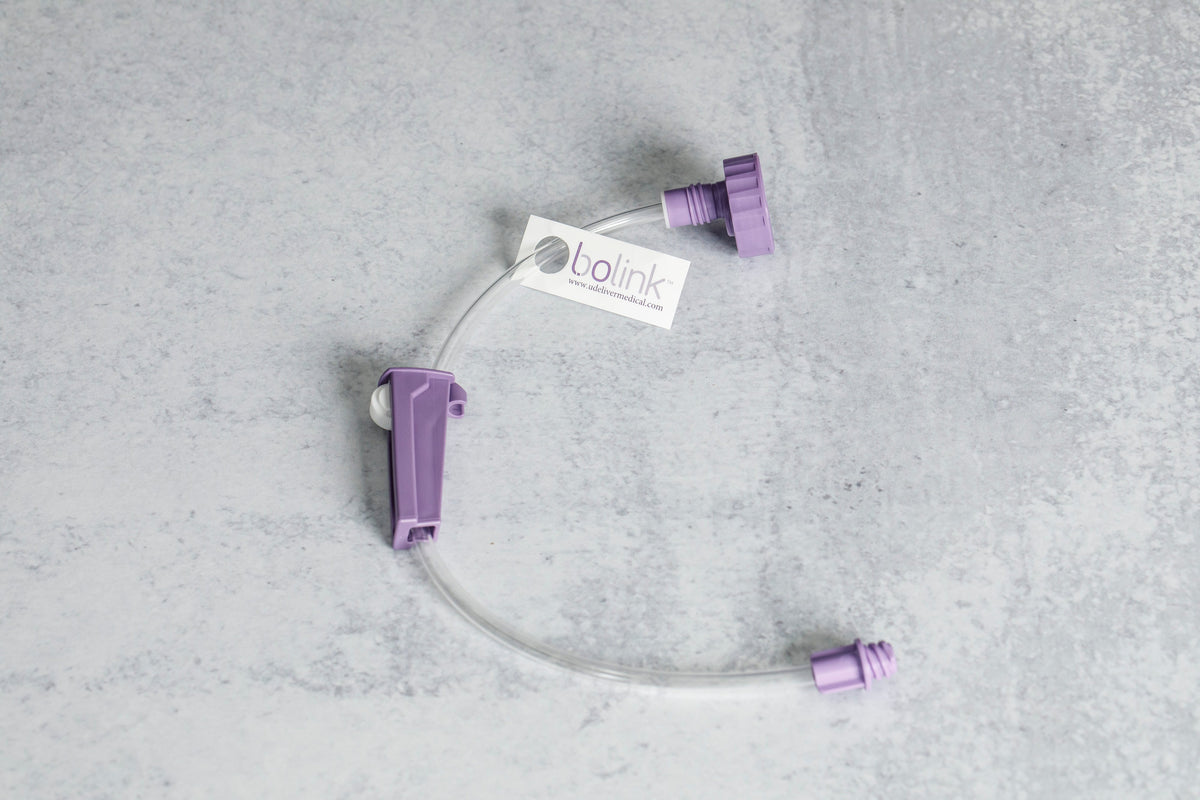 Bolink D Cap Gravity Feeding Administration Set With ENFit Connector